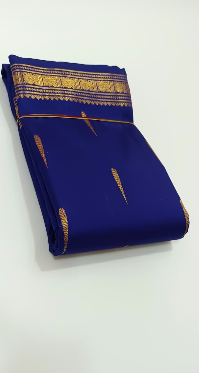 Royal Deep Violet Saree