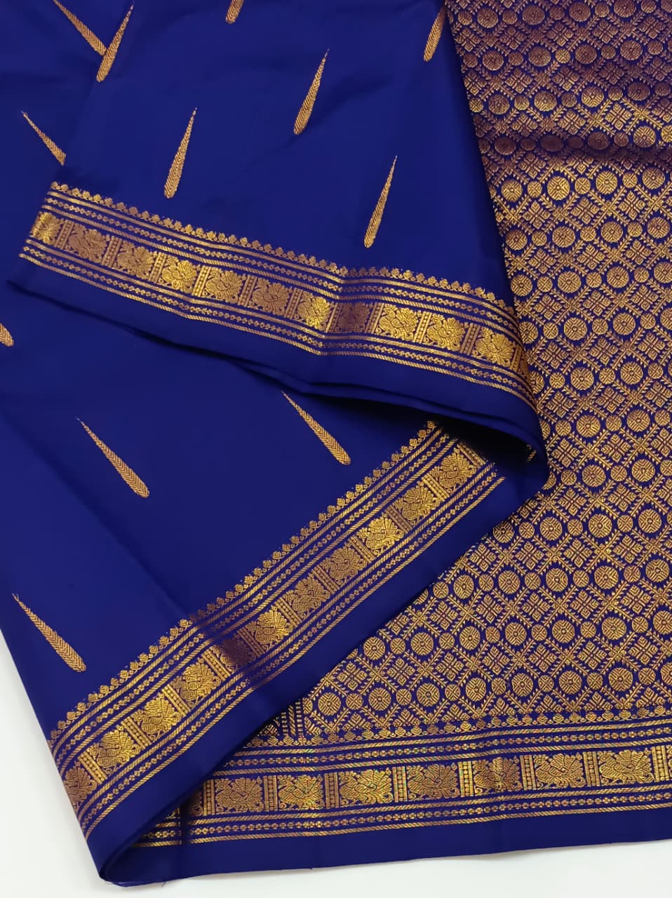 Royal Deep Violet Saree