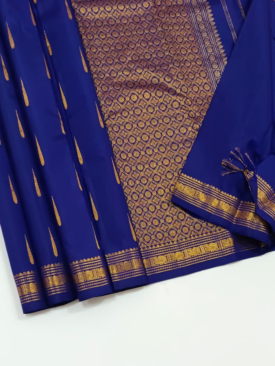Royal Deep Violet Saree