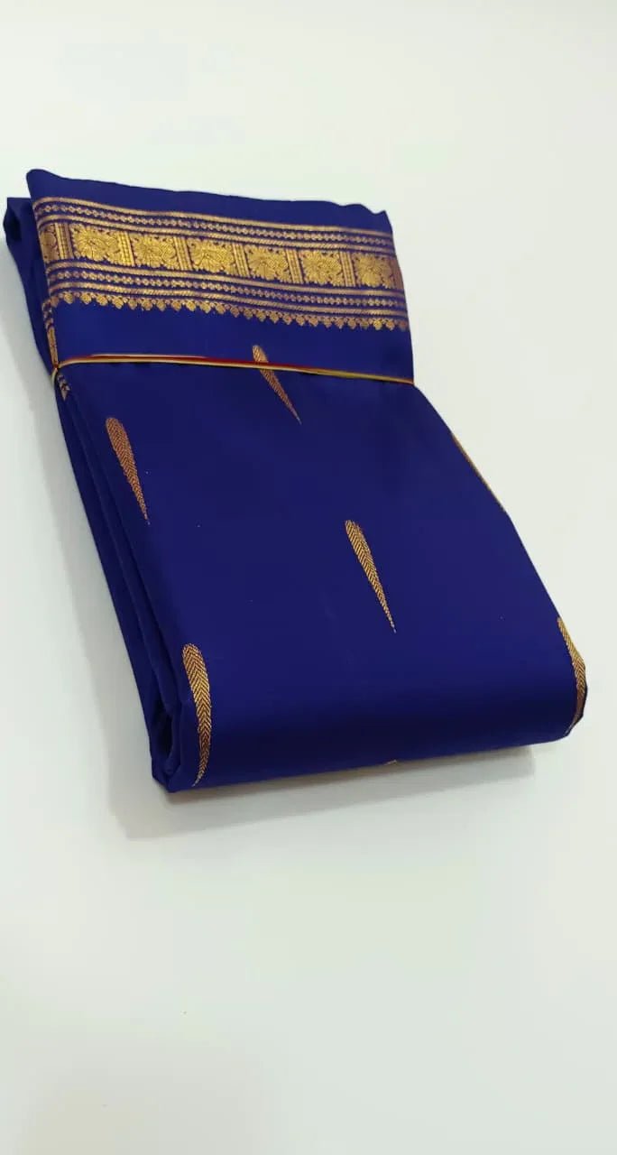 Royal Deep Violet Saree